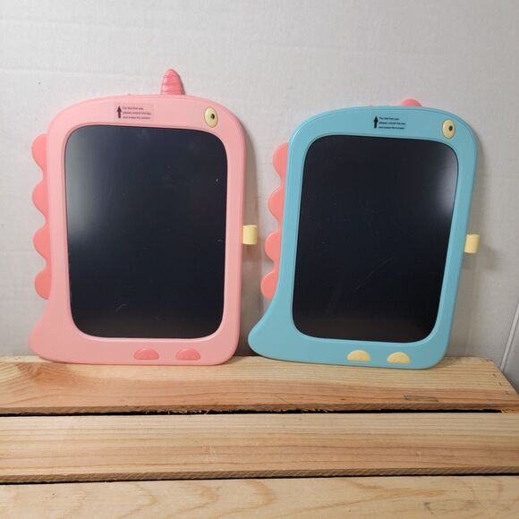 Set of 2 Orsen 8.5" Doodle Board Drawing Tablets - Pink & Blue - Picture 1 of 4
